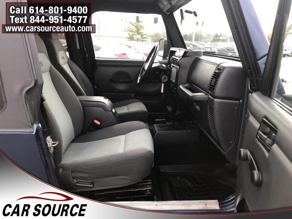 used 2005 Jeep Wrangler car, priced at $9,450