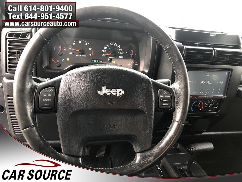 used 2005 Jeep Wrangler car, priced at $9,450