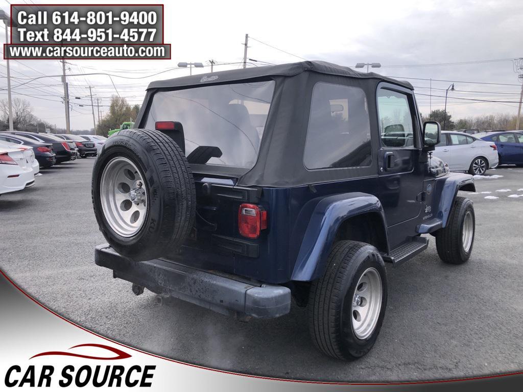 used 2005 Jeep Wrangler car, priced at $9,450