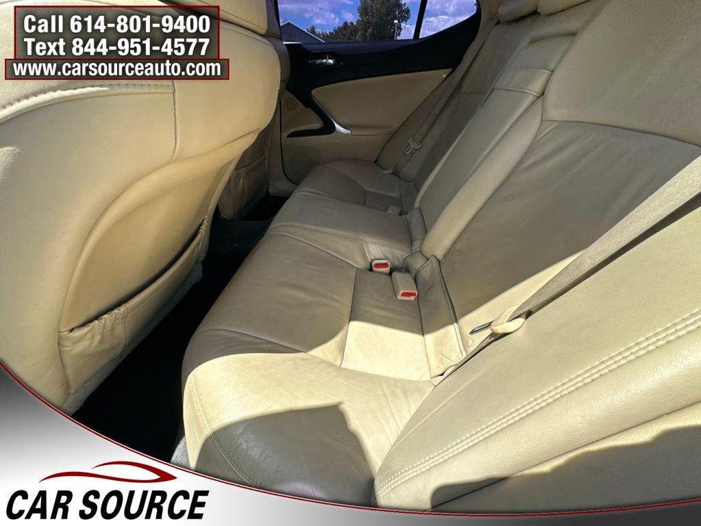 used 2008 Lexus IS 250 car, priced at $7,393