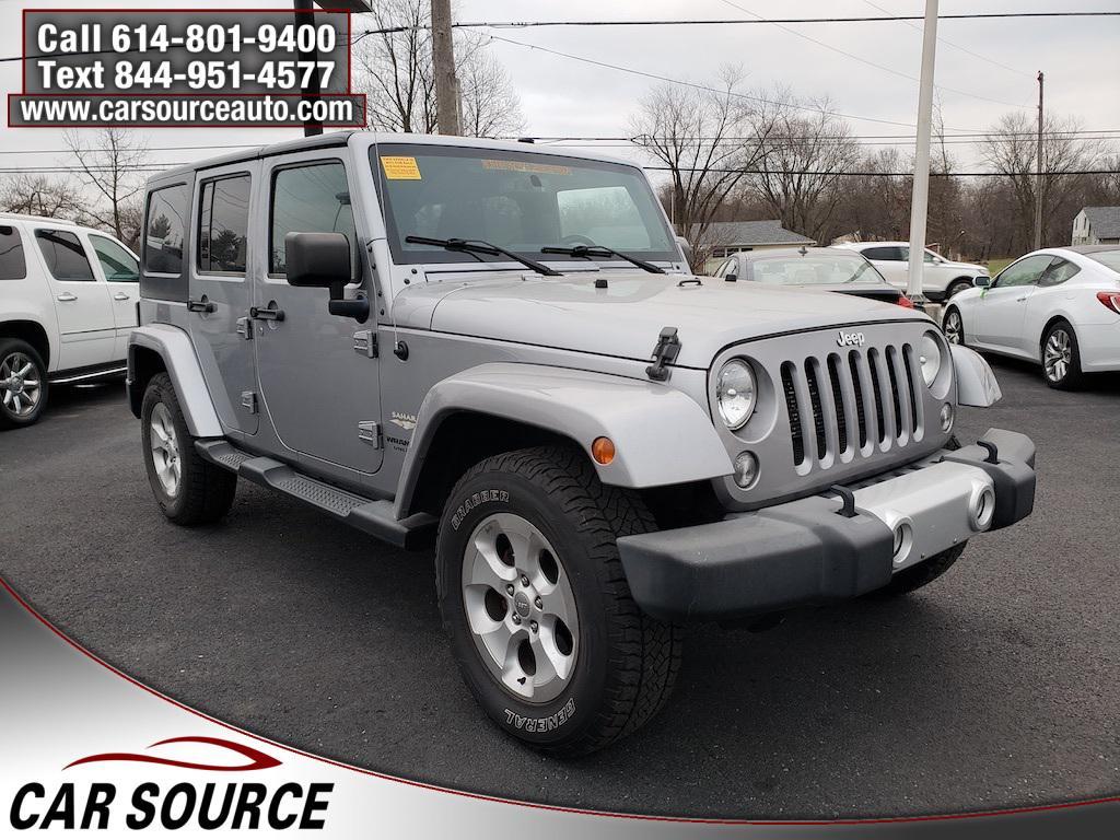 used 2015 Jeep Wrangler Unlimited car, priced at $13,450