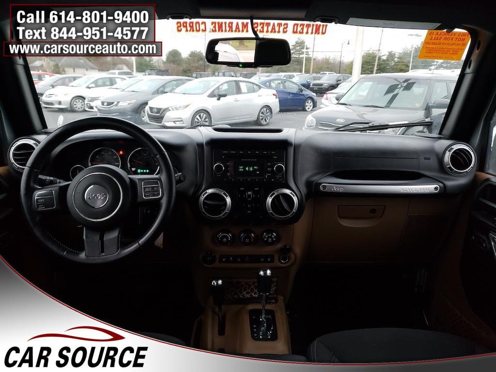 used 2015 Jeep Wrangler Unlimited car, priced at $13,450