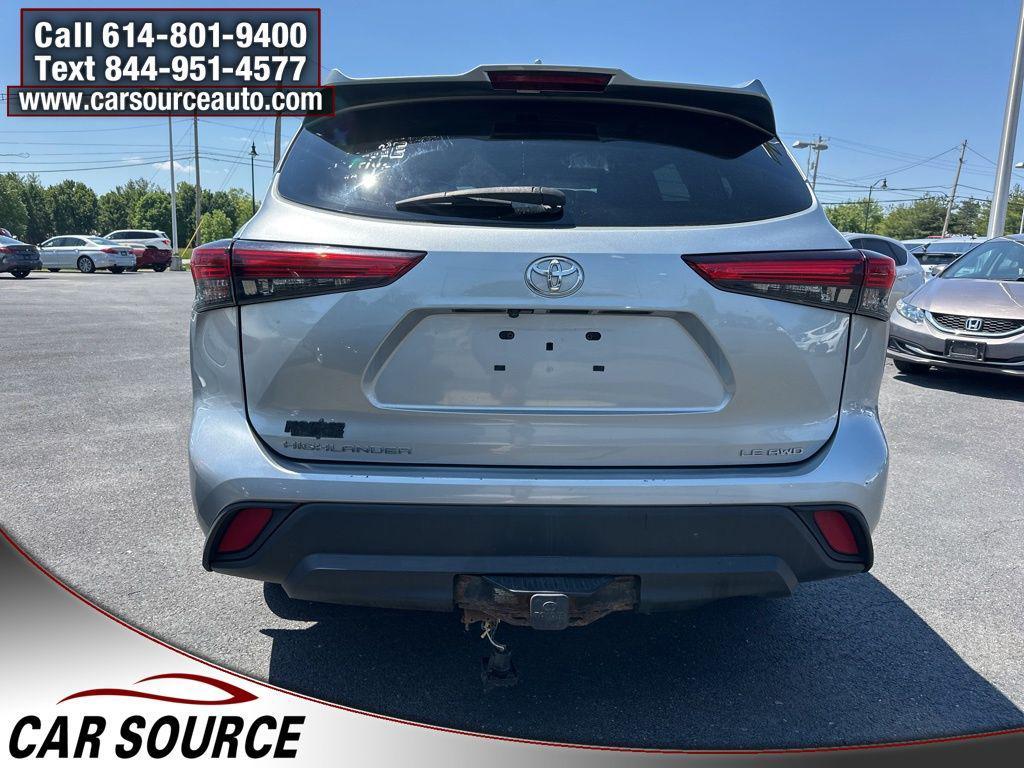 used 2020 Toyota Highlander car, priced at $21,348