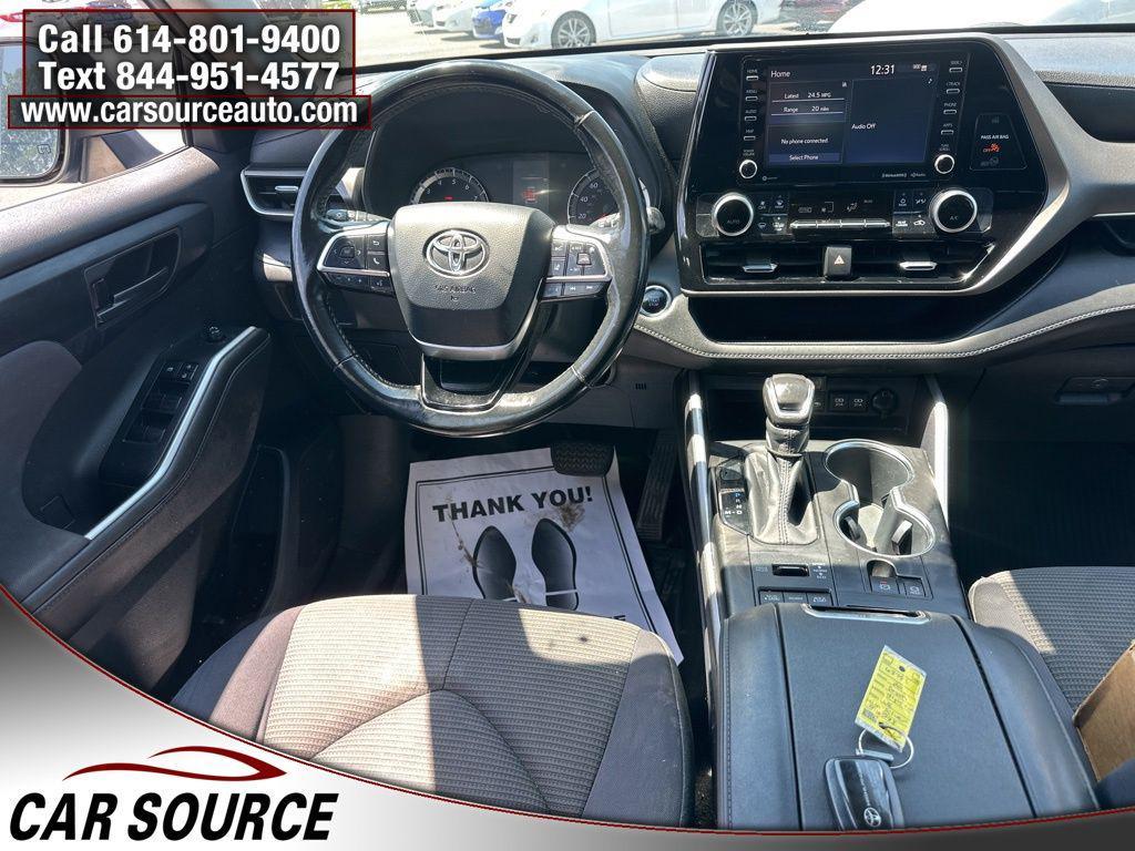 used 2020 Toyota Highlander car, priced at $21,348