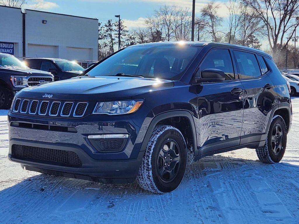 used 2021 Jeep Compass car, priced at $13,754