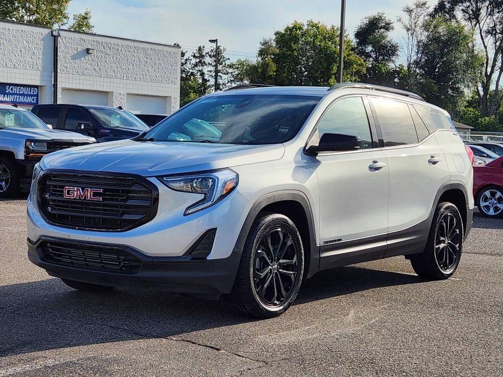 used 2021 GMC Terrain car, priced at $17,495