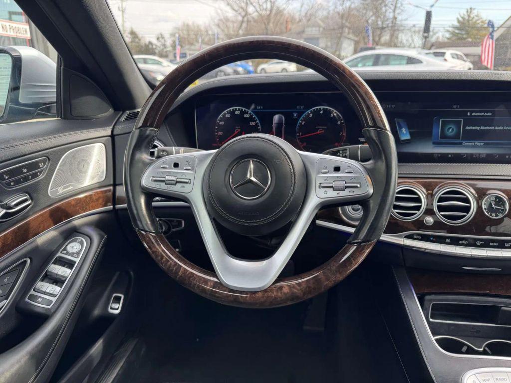 used 2018 Mercedes-Benz S-Class car, priced at $29,990