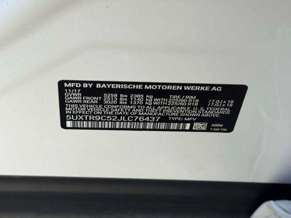 used 2018 BMW X3 car, priced at $17,990