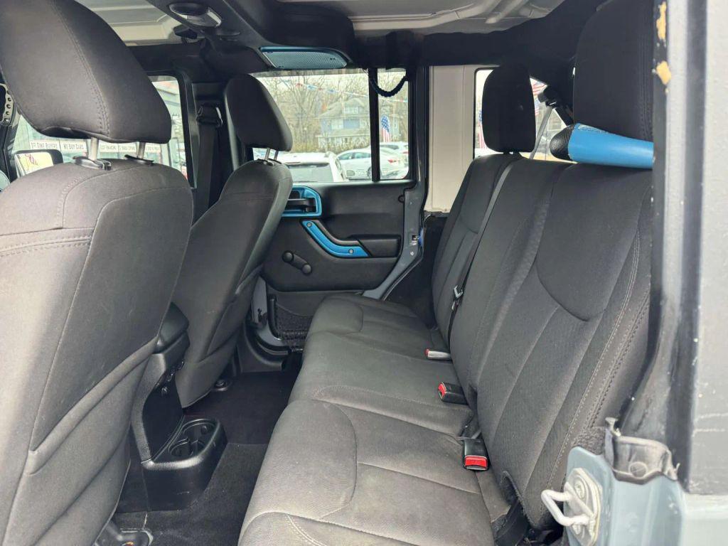 used 2015 Jeep Wrangler Unlimited car, priced at $13,990