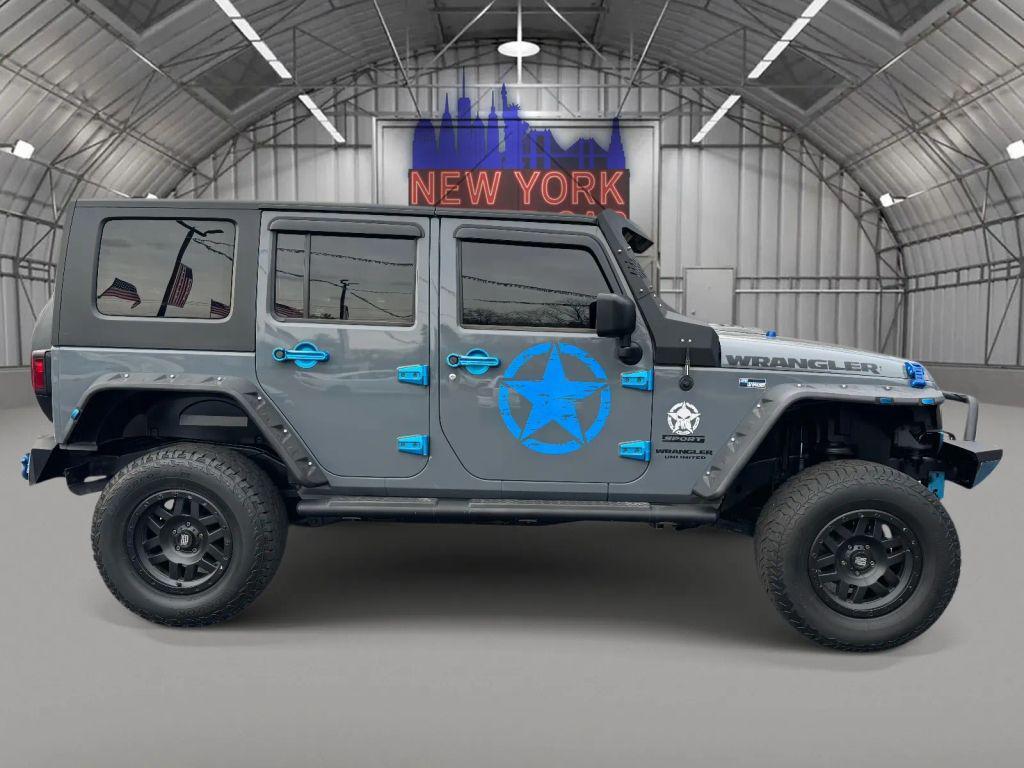 used 2015 Jeep Wrangler Unlimited car, priced at $13,990