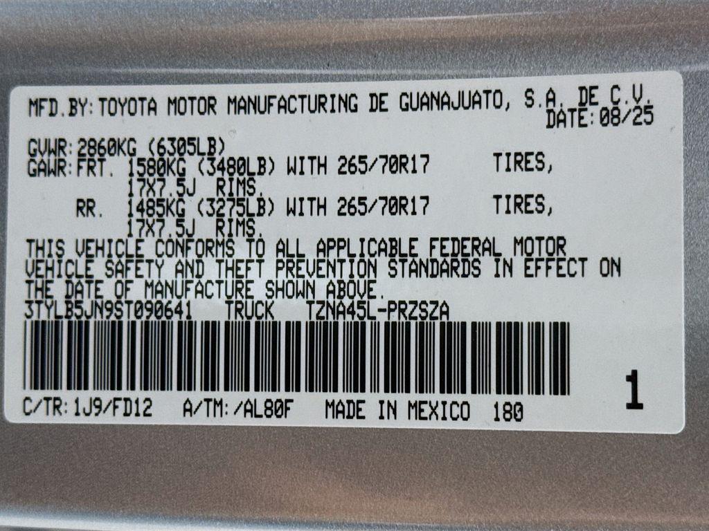 new 2025 Toyota Tacoma car, priced at $52,399