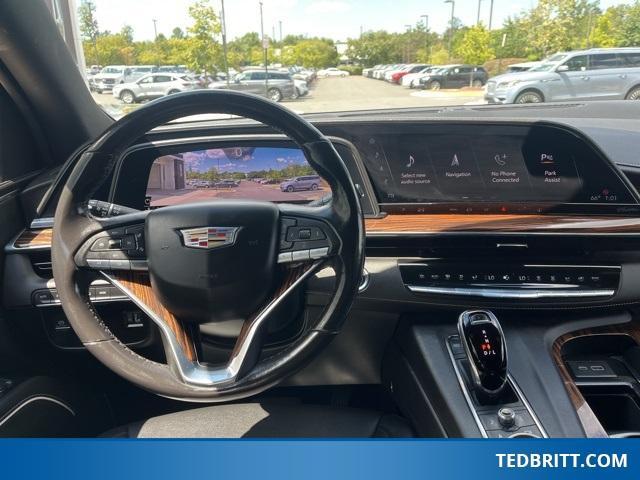 used 2021 Cadillac Escalade ESV car, priced at $45,000