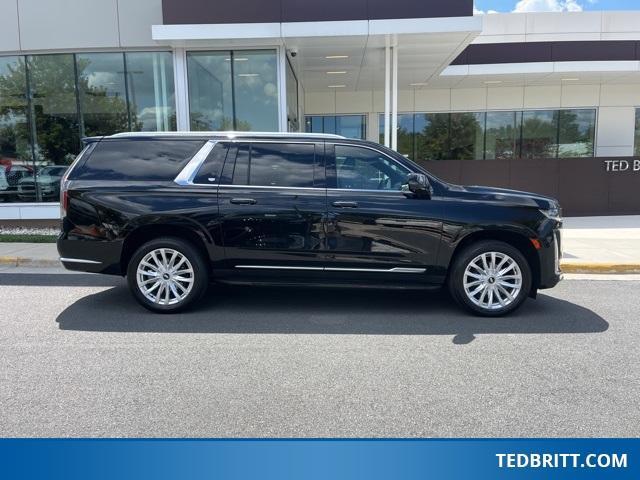 used 2021 Cadillac Escalade ESV car, priced at $45,000