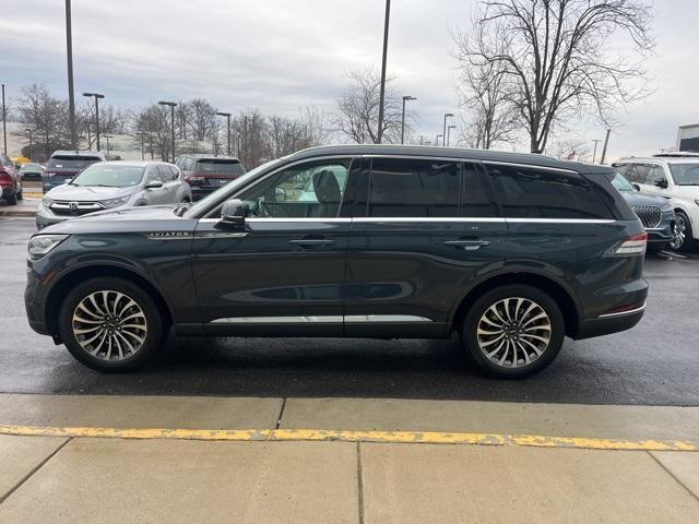 used 2022 Lincoln Aviator car, priced at $27,500