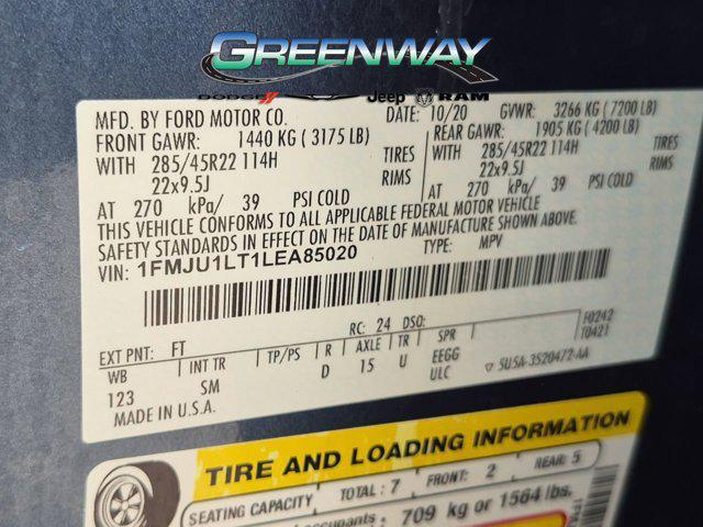 used 2020 Ford Expedition car, priced at $31,461