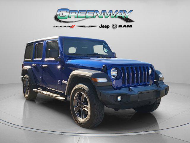 used 2019 Jeep Wrangler Unlimited car, priced at $19,849