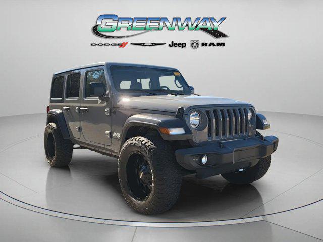 used 2018 Jeep Wrangler Unlimited car, priced at $21,506