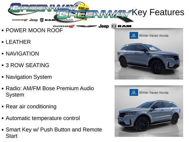 used 2023 Kia Sorento car, priced at $32,258
