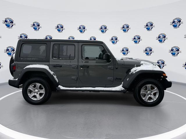 used 2022 Jeep Wrangler Unlimited car, priced at $32,596