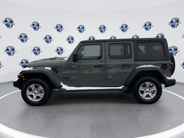 used 2022 Jeep Wrangler Unlimited car, priced at $32,596