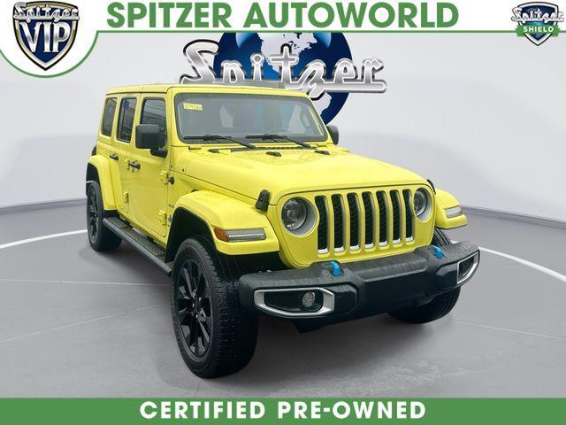 used 2023 Jeep Wrangler 4xe car, priced at $27,888