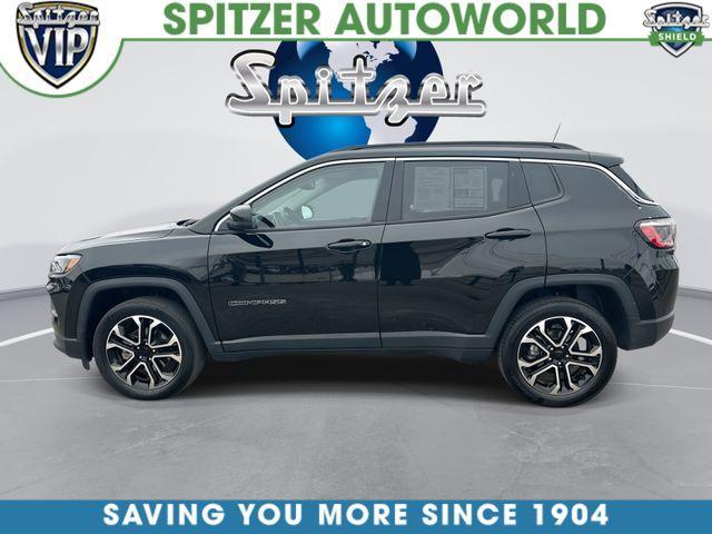 used 2022 Jeep Compass car, priced at $23,222
