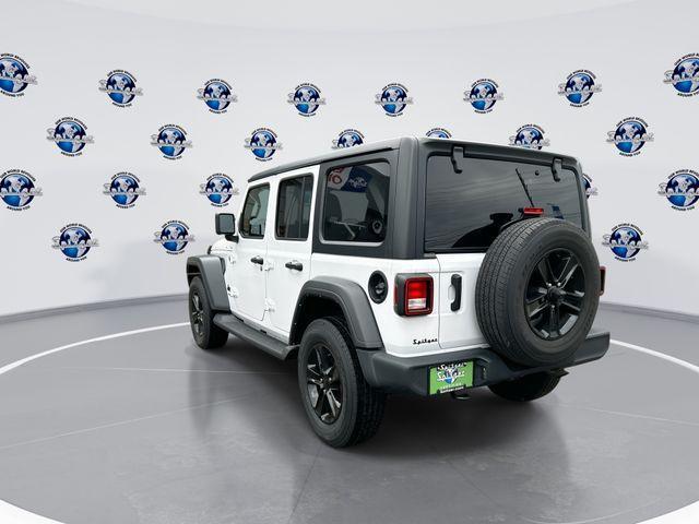 used 2021 Jeep Wrangler Unlimited car, priced at $25,111