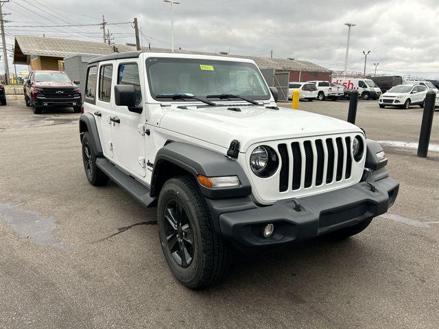 used 2021 Jeep Wrangler Unlimited car, priced at $25,111