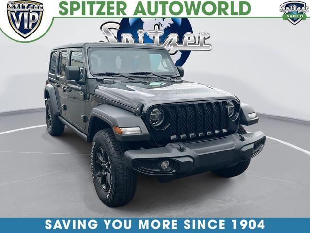 used 2021 Jeep Wrangler Unlimited car, priced at $30,351