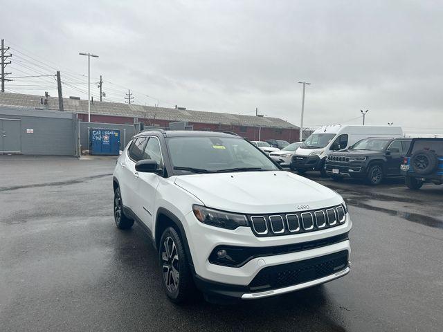 used 2022 Jeep Compass car, priced at $23,372