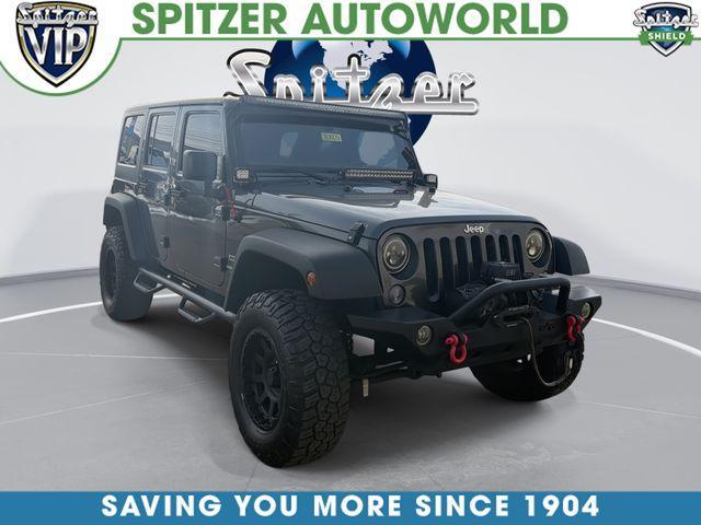 used 2016 Jeep Wrangler Unlimited car, priced at $16,212