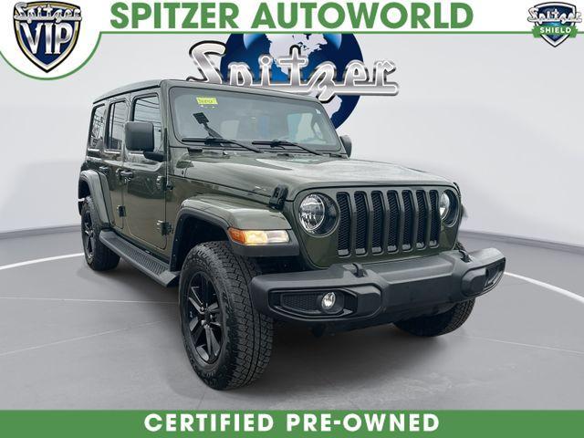 used 2022 Jeep Wrangler Unlimited car, priced at $33,888
