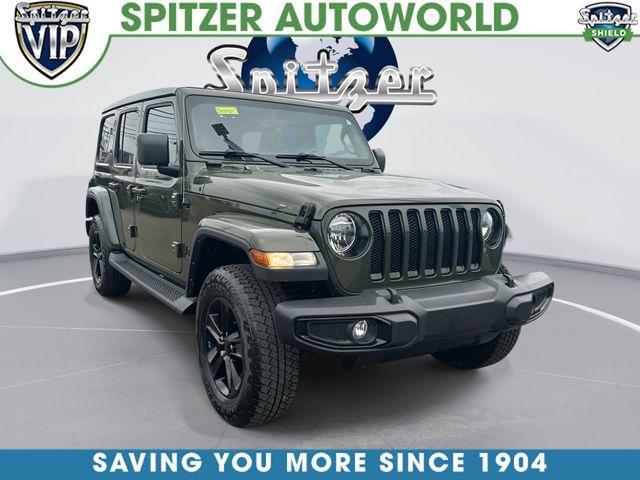 used 2022 Jeep Wrangler Unlimited car, priced at $35,056