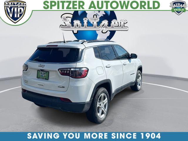 used 2023 Jeep Compass car, priced at $22,200