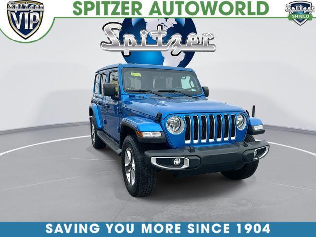 used 2022 Jeep Wrangler Unlimited car, priced at $29,458