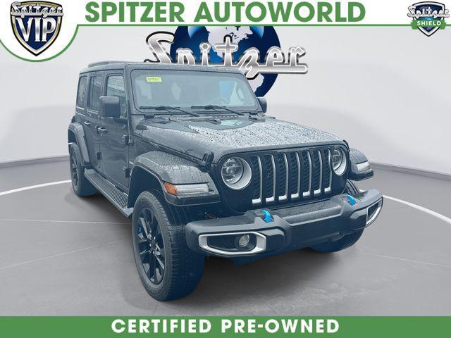 used 2022 Jeep Wrangler Unlimited 4xe car, priced at $30,760