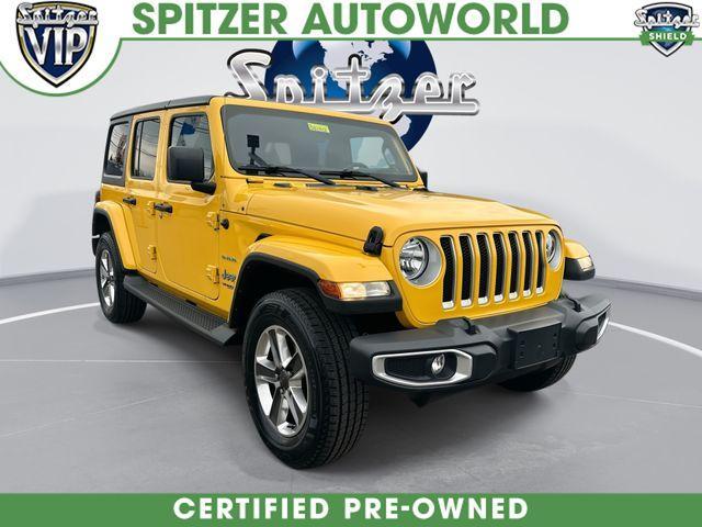 used 2021 Jeep Wrangler Unlimited car, priced at $29,444