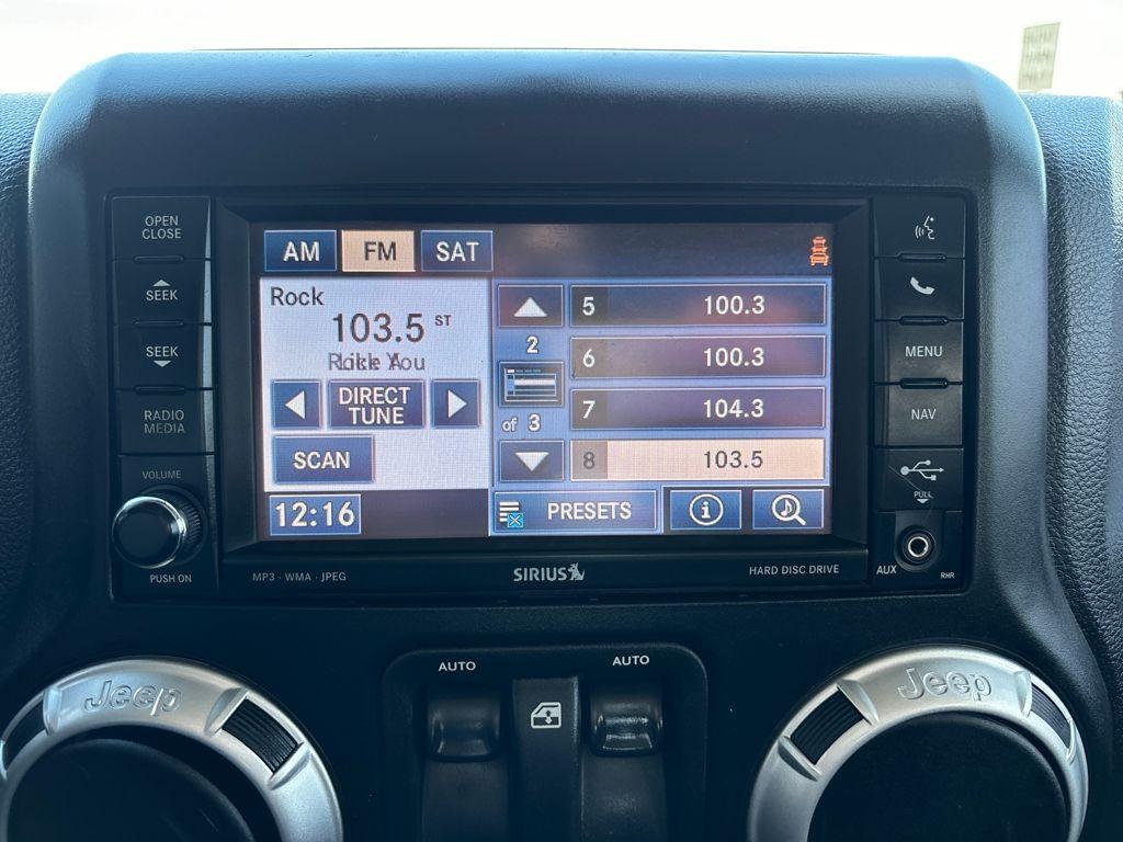 used 2012 Jeep Wrangler car, priced at $15,200