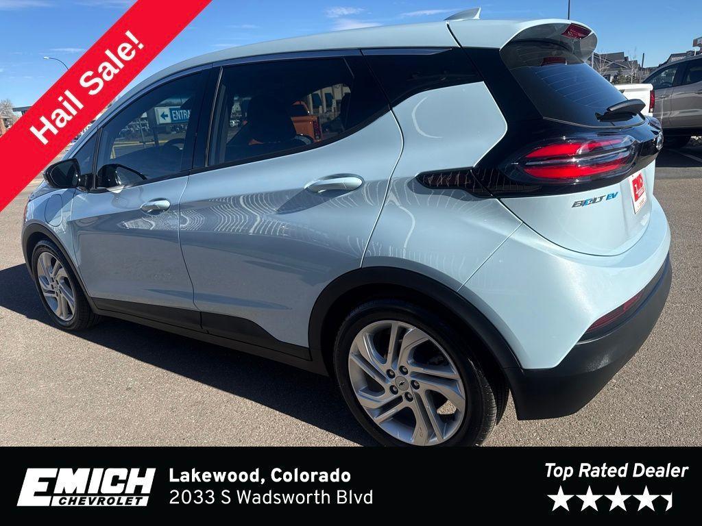 used 2022 Chevrolet Bolt EV car, priced at $18,200