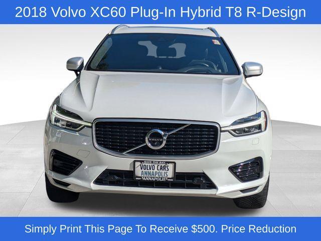 used 2018 Volvo XC60 Recharge Plug-In Hybrid car, priced at $19,766