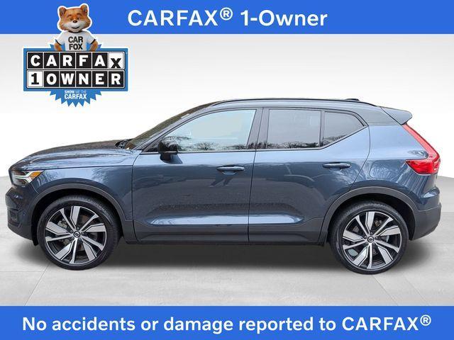 used 2022 Volvo XC40 Recharge Pure Electric car, priced at $25,995