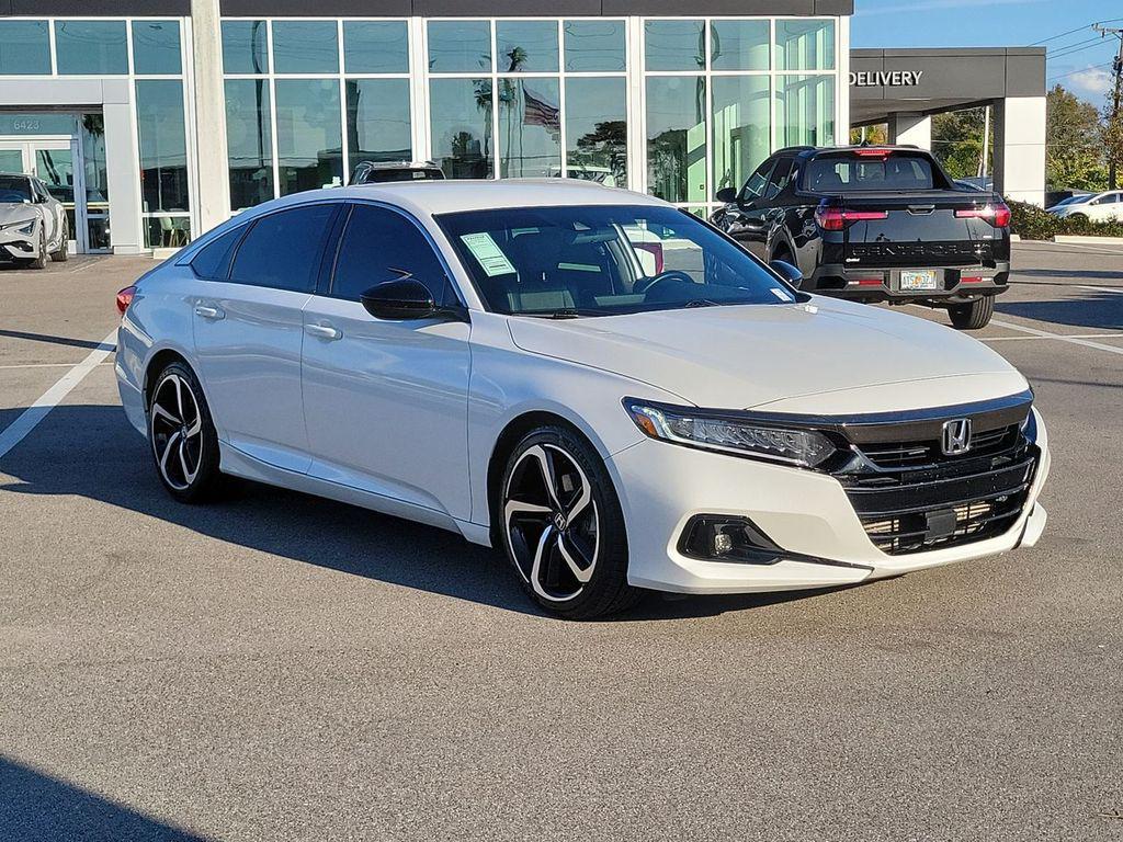 used 2021 Honda Accord car, priced at $20,097