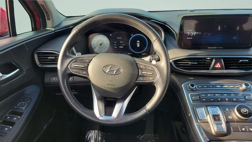 used 2022 Hyundai Santa Fe car, priced at $20,837