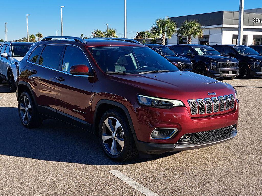 used 2021 Jeep Cherokee car, priced at $21,581