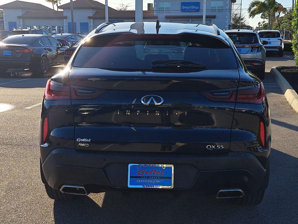 used 2022 INFINITI QX55 car, priced at $21,184