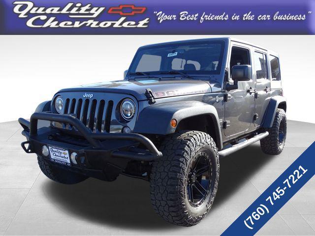 used 2017 Jeep Wrangler Unlimited car, priced at $18,995