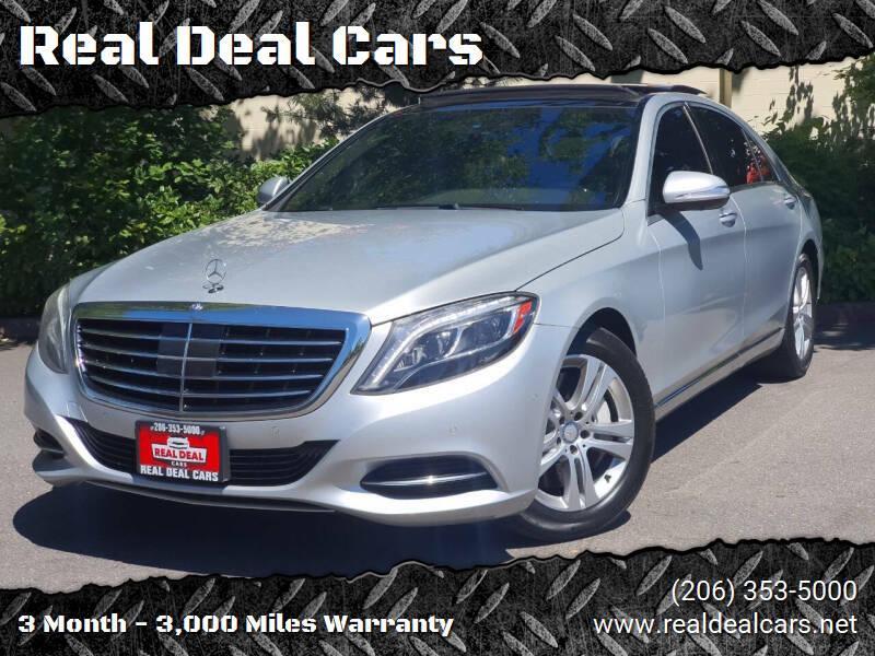 used 2017 Mercedes-Benz S-Class car, priced at $29,750