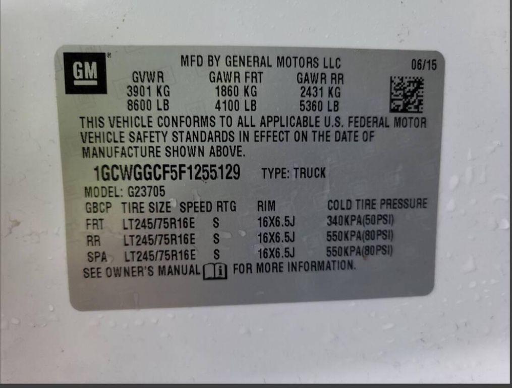 used 2015 Chevrolet Express 2500 car, priced at $9,999