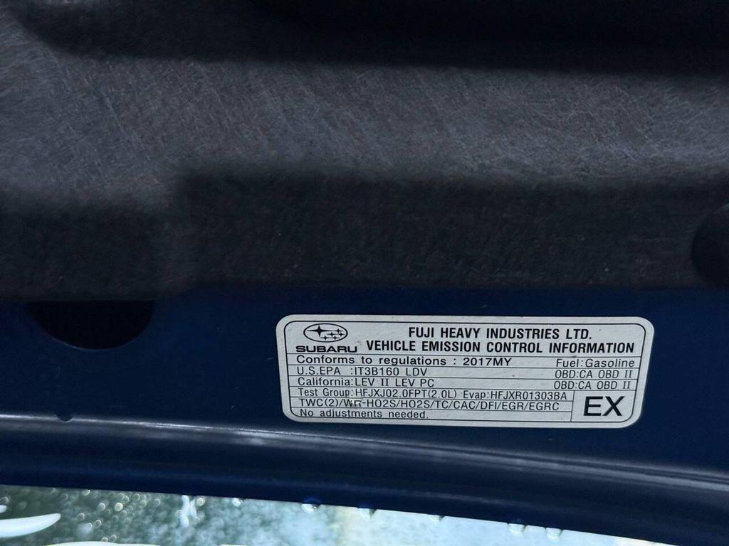 used 2017 Subaru WRX car, priced at $18,700