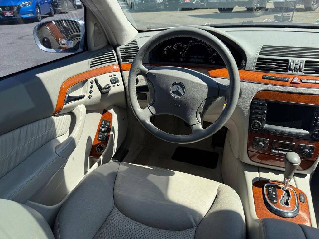 used 2004 Mercedes-Benz S-Class car, priced at $7,999